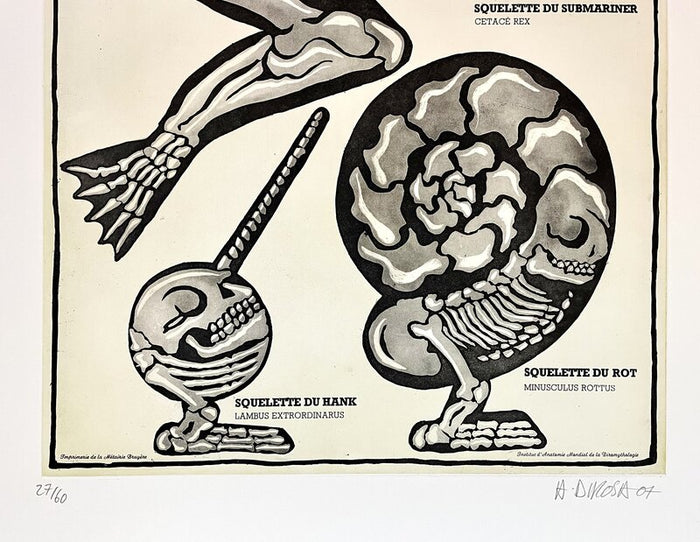 Squelette de Submariner by Hervé Di Rosa, 2007 (view 2)