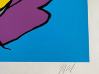Sky Blue Kiss de Karel Appel, 1978 (vue 3)