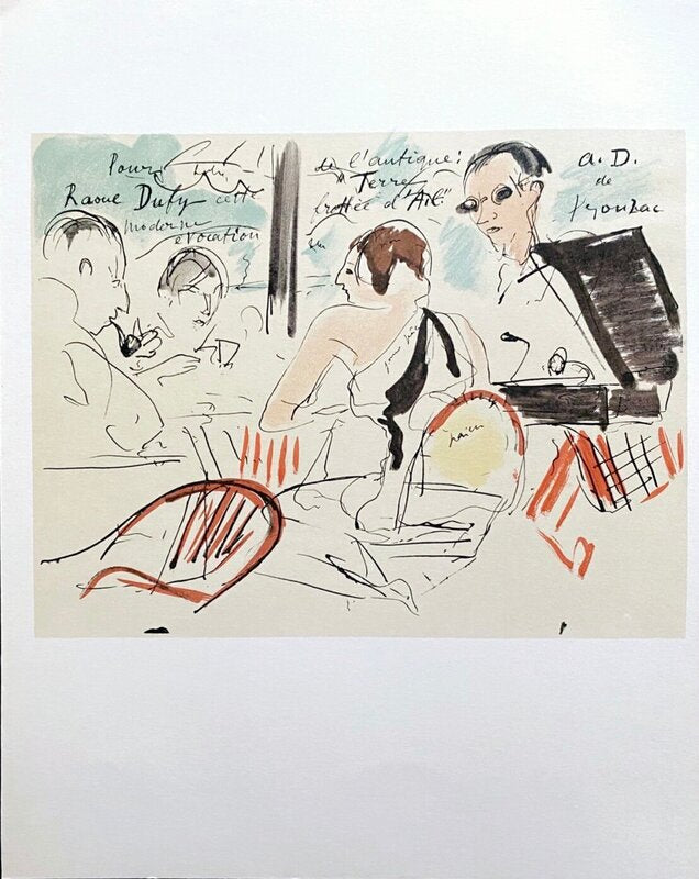 Hommage à Raoul Dufy d'André Dunoyer de Segonzac, 1965
