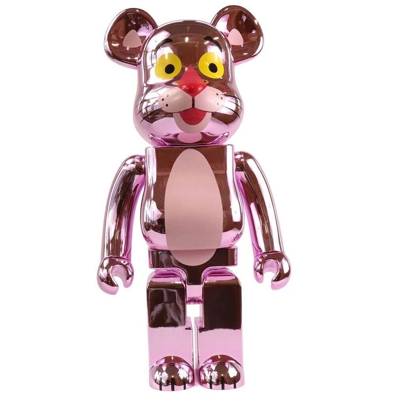 Pink Panther Chrome 1000% de BE@RBRICK, 2022