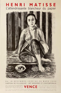 Odalisque à la coupe de fruits de Henri Matisse, 1999