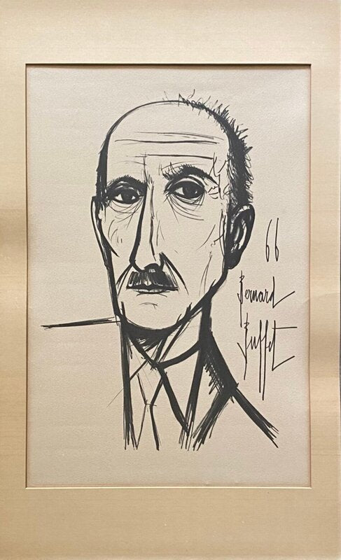Portrait de François Mauriac de Bernard Buffet, 1966