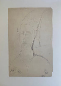 Madame Zborowska col collarino d'Amedeo Modigliani, 1918