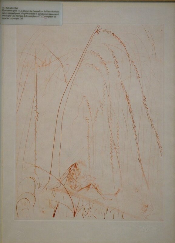 Les Amours de Cassandre. Sepia de Salvador Dalí, 1968
