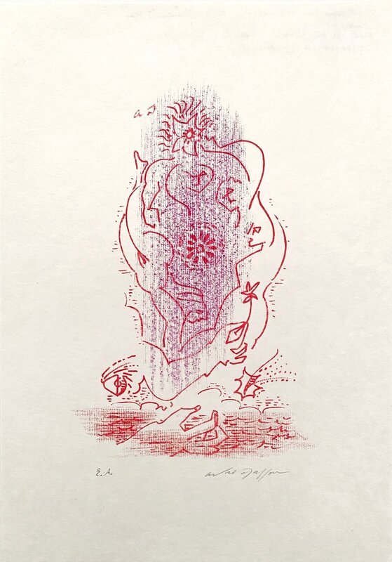 Maria tu sais by André Masson, 1974