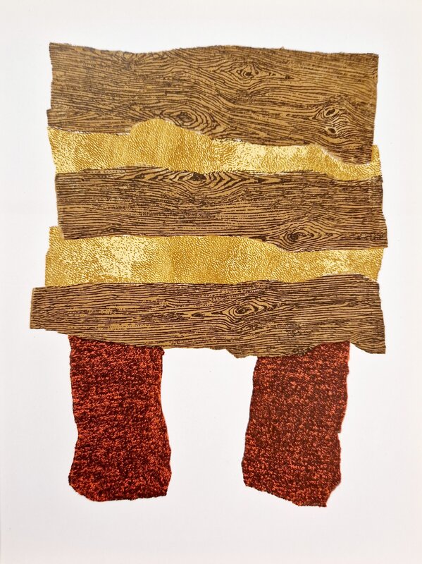Composition d'Enrico Baj, 1962