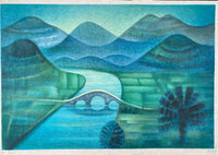 Le pont chinois by Louis Toffoli, 1977