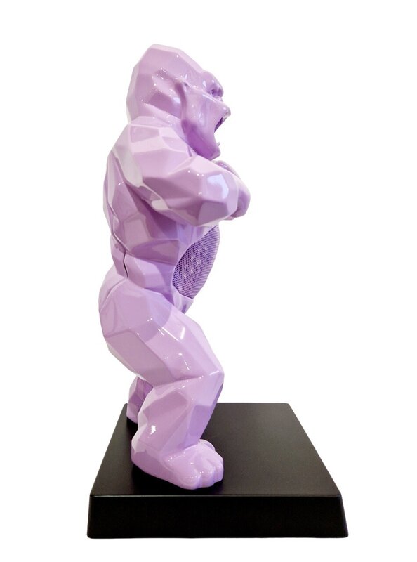 Wild Kong Speaker (Parme) by Richard Orlinski, 2020 (view 3)