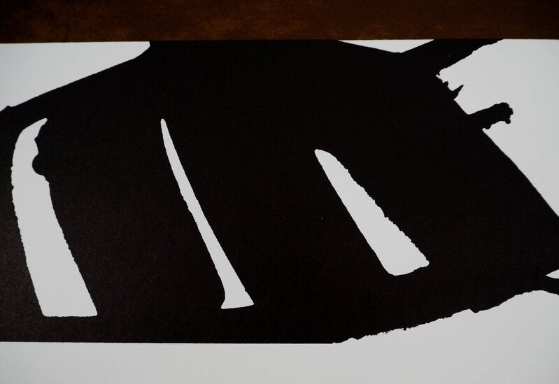 Lithographie N°43 by Pierre Soulages, 1995 (view 6)
