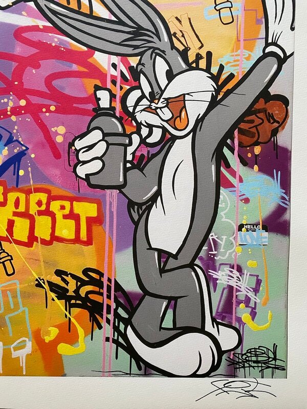 Bugs Bunny Heart de FAT, 2023 (vue 3)