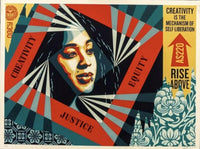 Creativity, Equity, Justice de Shepard Fairey, 2019