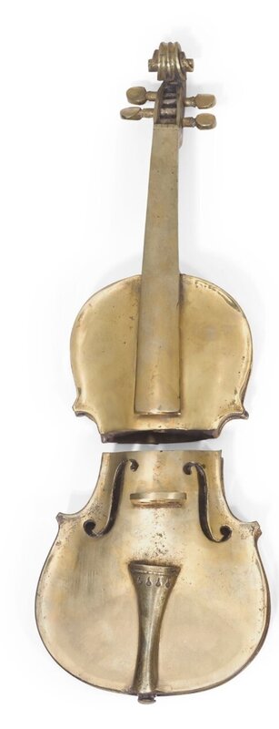 Violon découpé d'Arman, 1972