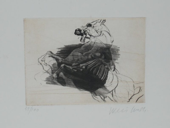 Cheval (Horse) de Claude Weisbuch, vers 1970