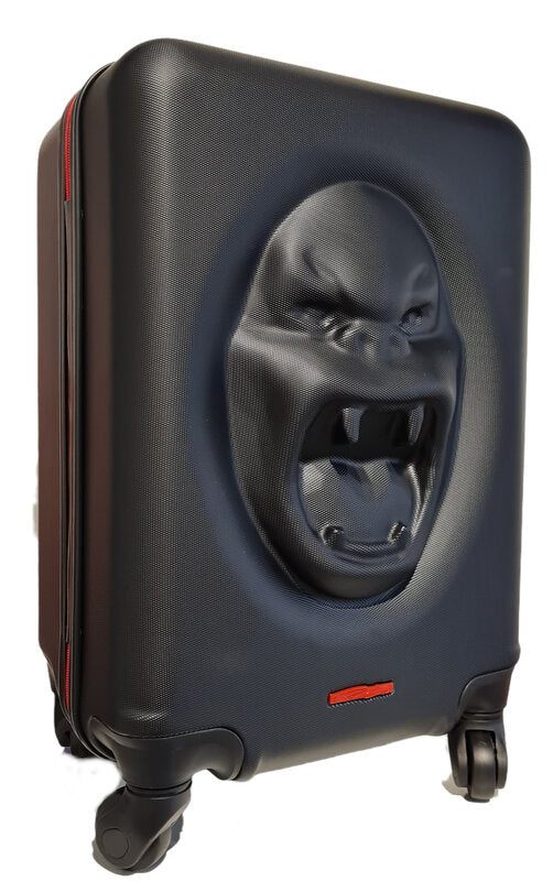 Kong Escape Suitcase (Black & Red) by Richard Orlinski, 2020 (view 2)