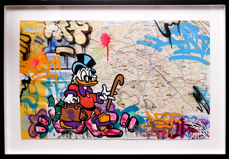Scrooge (Metro Map of Paris) de FAT, 2021