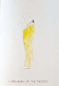 Lord Henry in a Yellow Suit de Jim Dine, 1968