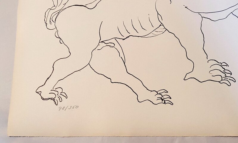 The Labours of Hercule - The shepherd of Geryon d'Ossip Zadkine, 1960 (vue 2)