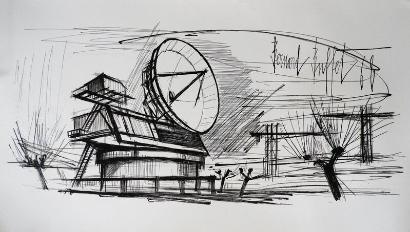 Radar Station, Siemens by Bernard Buffet, 1968