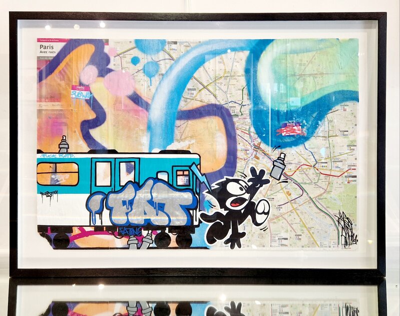 Felix (Metro Map of Paris) de FAT, 2020 (vue 4)