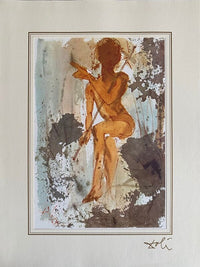 John the Baptist recognizes Christ as the Son of the Lord (Johannes 1,28-30) de Salvador Dalí, 1985