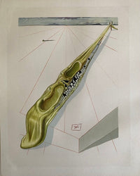 La Divine Comédie - Enfer 14 - Blasphémateurs by Salvador Dalí, 1963 (view 2)