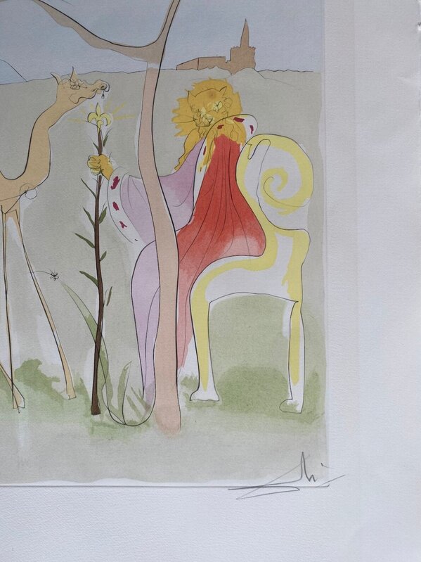 La Cour du Lion by Salvador Dalí, 1974 (view 3)