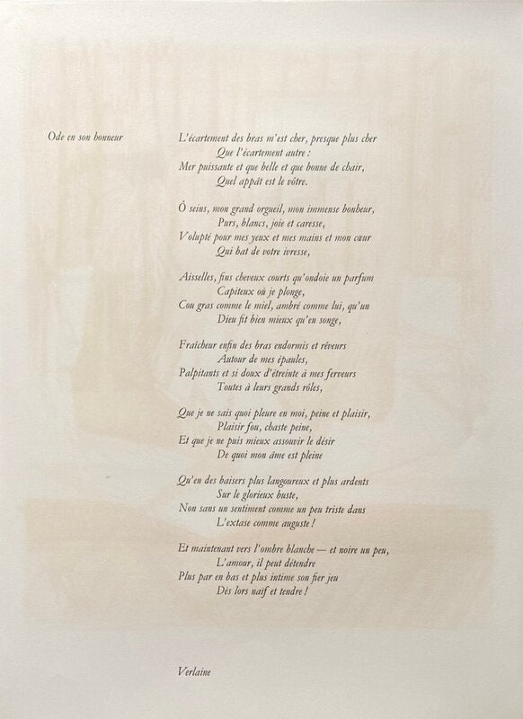 Ode en son Honneur by Bernard Buffet, 1970 (view 2)
