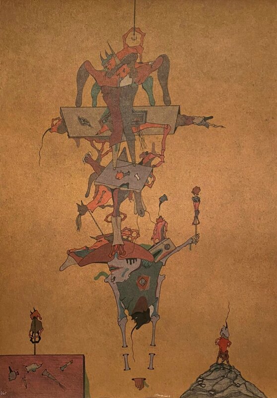 Cenizas by Jorge Camacho, 1974
