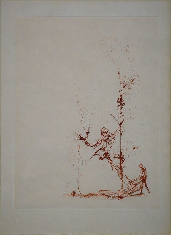 Les Amours de Cassandre. Sepia by Salvador Dalí, 1968