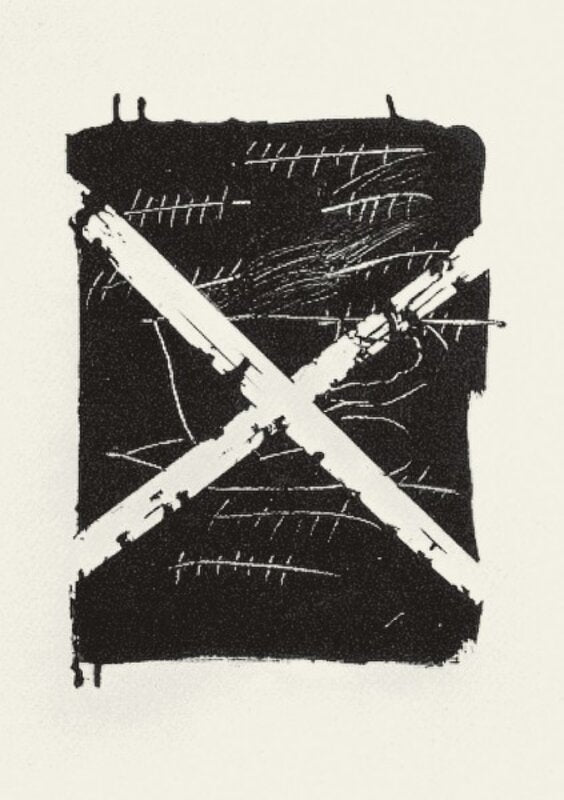 LLambrec 8 by Antoni Tàpies, 1975