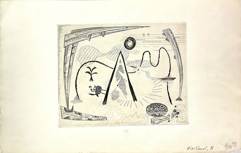 Jeune fille à la source de Roger Vieillard, 1951