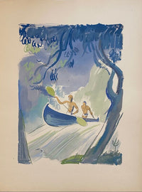 Le Canoé Kayak by MILIVOJ UZELAC, 1932