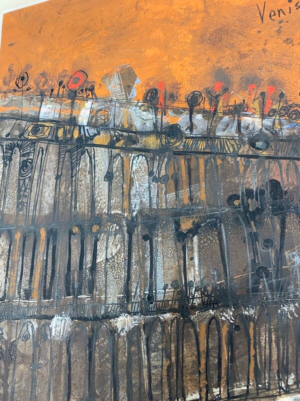 Venise. La place Saint-Marc by Theo Tobiasse, 1965 (view 5)