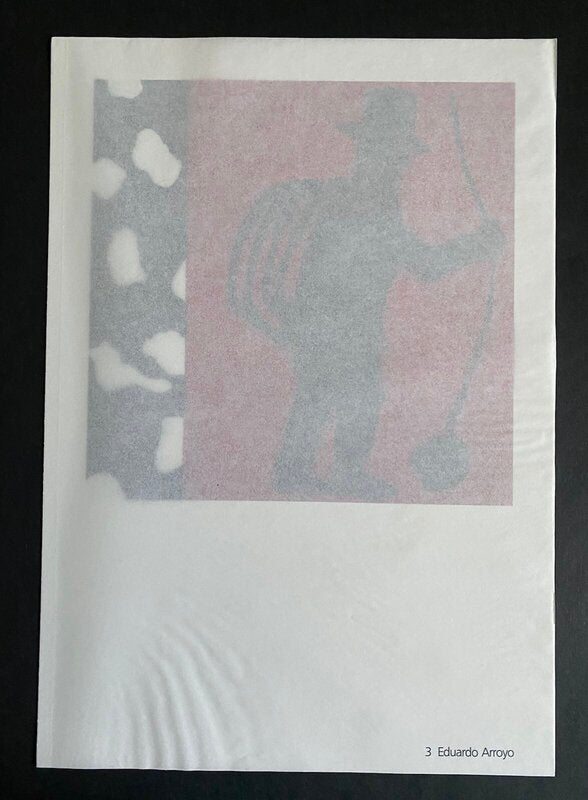 Le ramoneur d'Eduardo Arroyo, 1990 (vue 2)