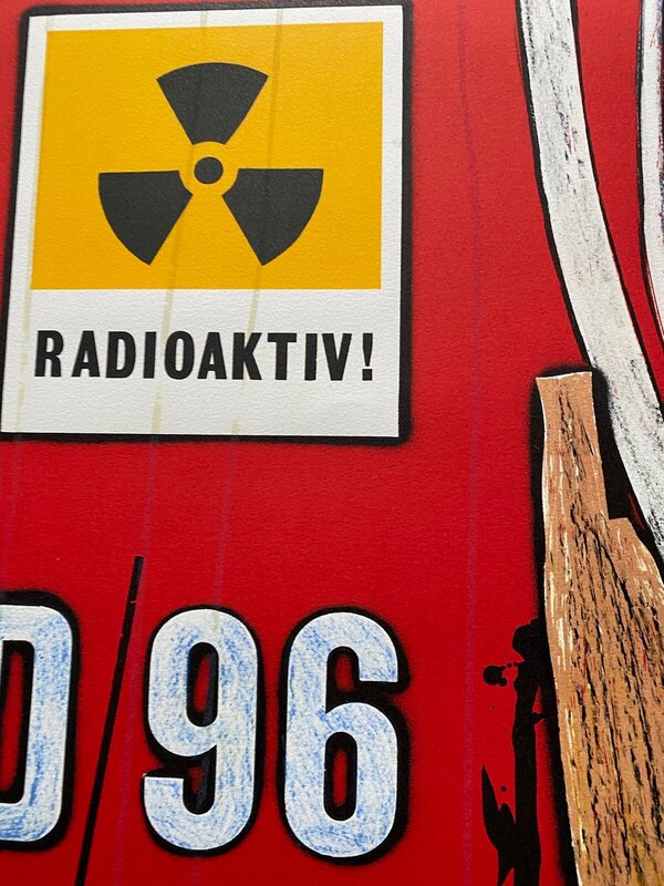 Radioactivity de Peter Klasen, 1996 (vue 4)