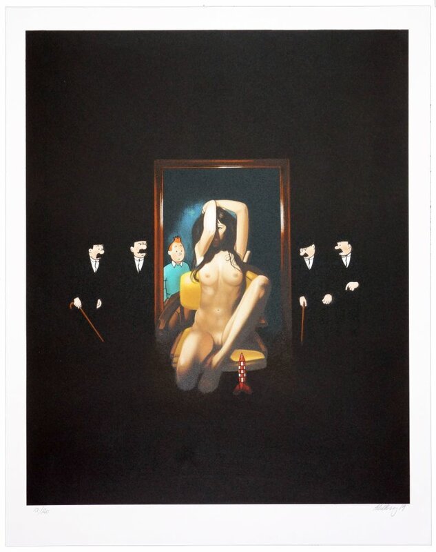 Behind the mirror by Ole Ahlberg, 2019