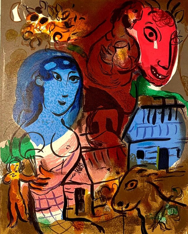 Hommage à Marc Chagall by Marc Chagall, 1969