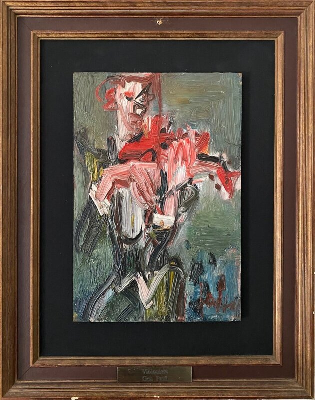 Violoniste de Gen Paul, vers 1960