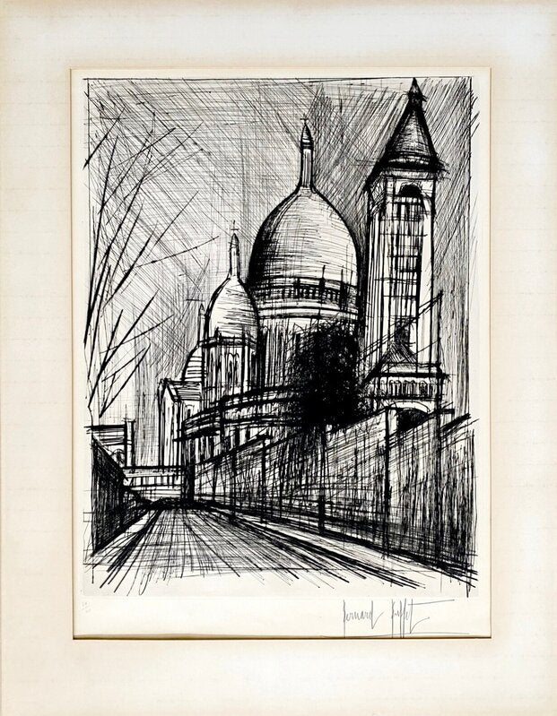 Le Sacré-Coeur de Montmartre by Bernard Buffet, 1968