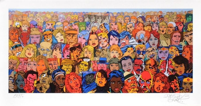 Facescape by Erró, 2013