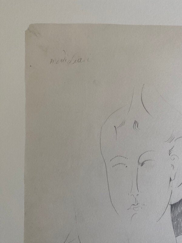 Ritratto di donna d'Amedeo Modigliani, 1917 (vue 2)