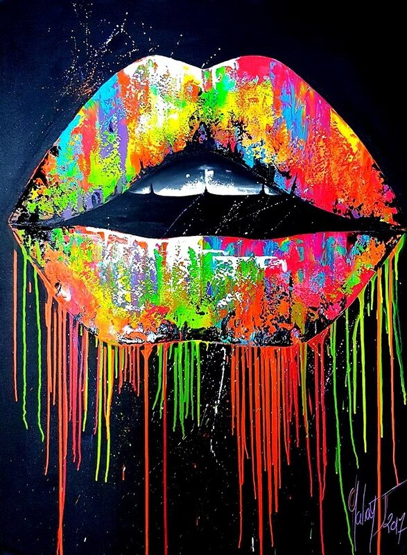 Colorful Lipstick de Julie Galiay, 2017