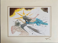 The death of Jesus (Matthew 27:50-53) by Salvador Dalí, 1985