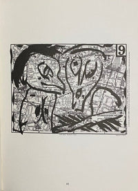 Arrondissements. Randonnées lithographiques sur plans municipaux de la Ville de Paris avec, pas à pas, leurs légendes by Pierre Alechinsky, 1983 (view 3)