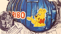 Haribo Mickey de Laurence Vallières, 2021 (vue 2)
