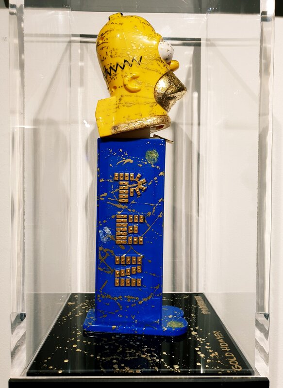 Gold Homer de Pinkhas, 2019 (vue 4)