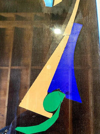 Composition sur fond noir d'André Lanskoy, vers 1970 (vue 3)