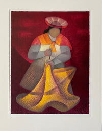 Raccommodeuse de filets by Louis Toffoli, 1977