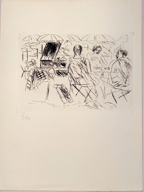Plage by André Dunoyer de Segonzac, c. 1930