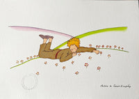 The Little Prince Lying On The Grass d'Antoine de Saint-Exupéry, 2009